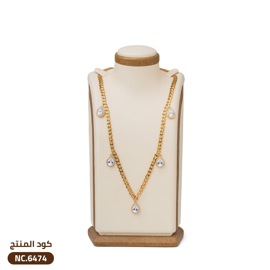 قلاده ذهب عيار 18 (NC.6474 )