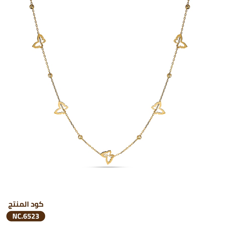 قلاده ذهب عيار 18 (NC.6523)