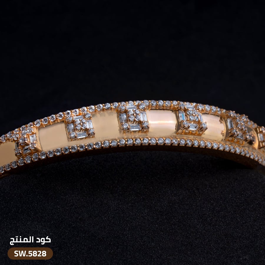 أسوارة ذهب عيار 18 (SW18-5828)