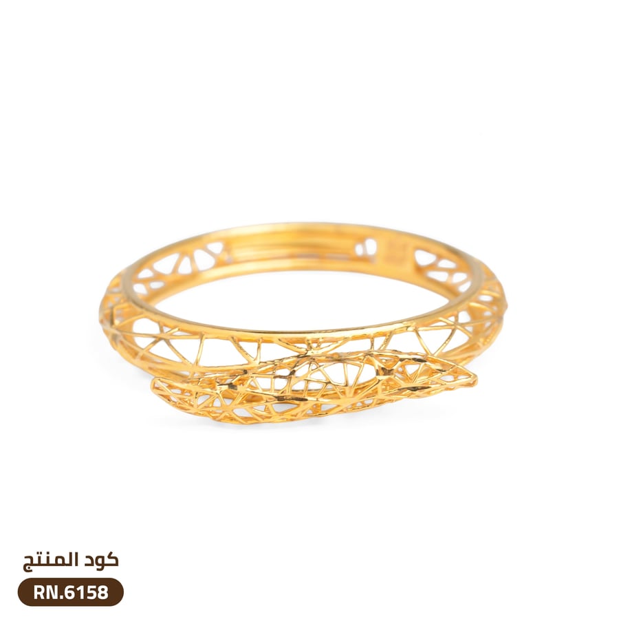 خاتم  ذهب عيار 21 (RN.6158)