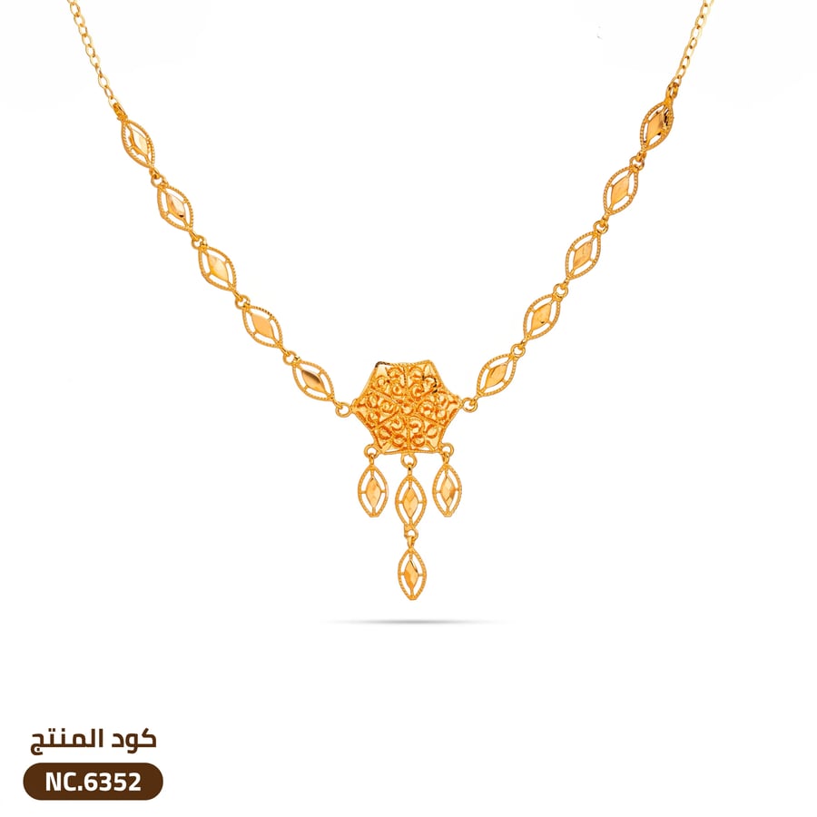 قلاده ذهب عيار 21 (NC.6352)