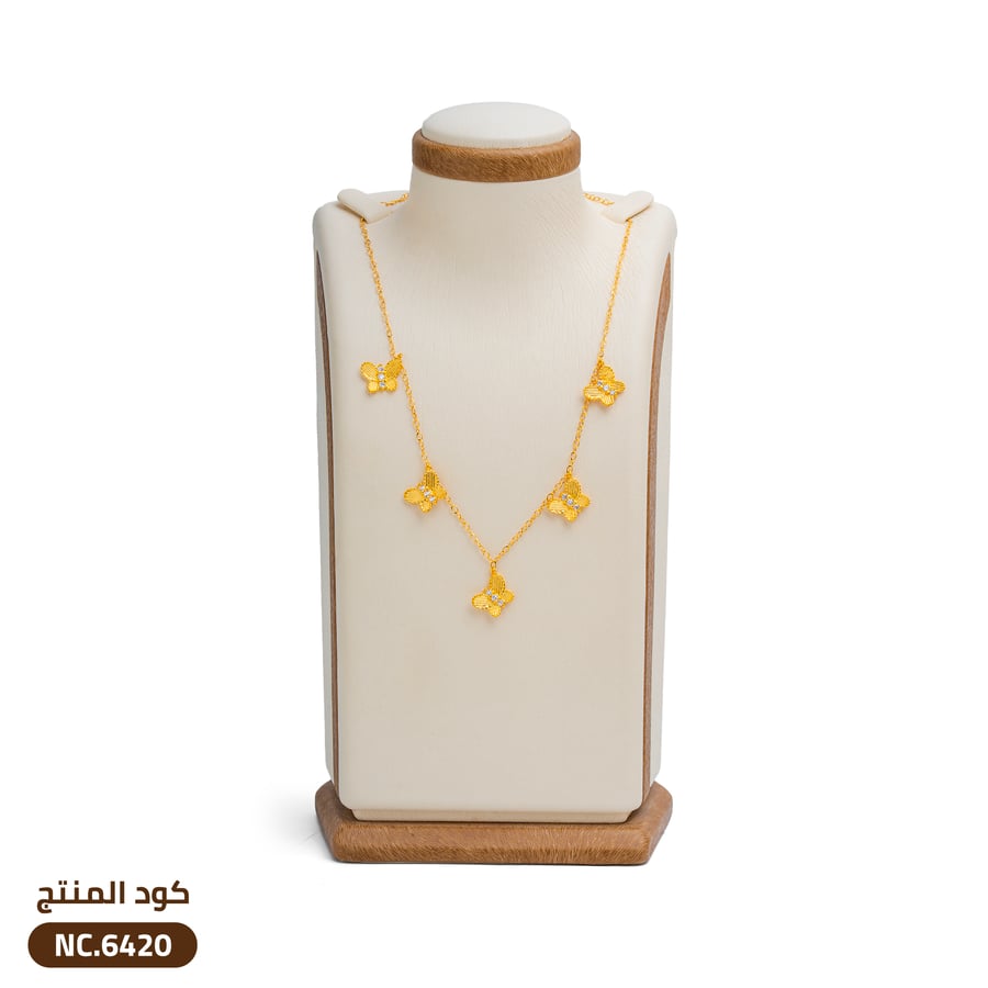 قلاده ذهب عيار 21 (NC.6420)