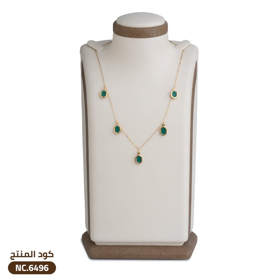 قلاده ذهب عيار 18 (NC.6496)