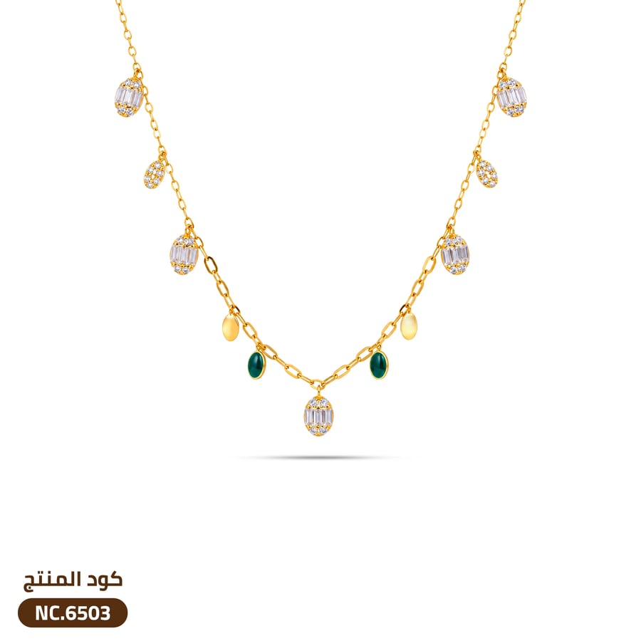قلاده ذهب عيار 18 (NC.6503)