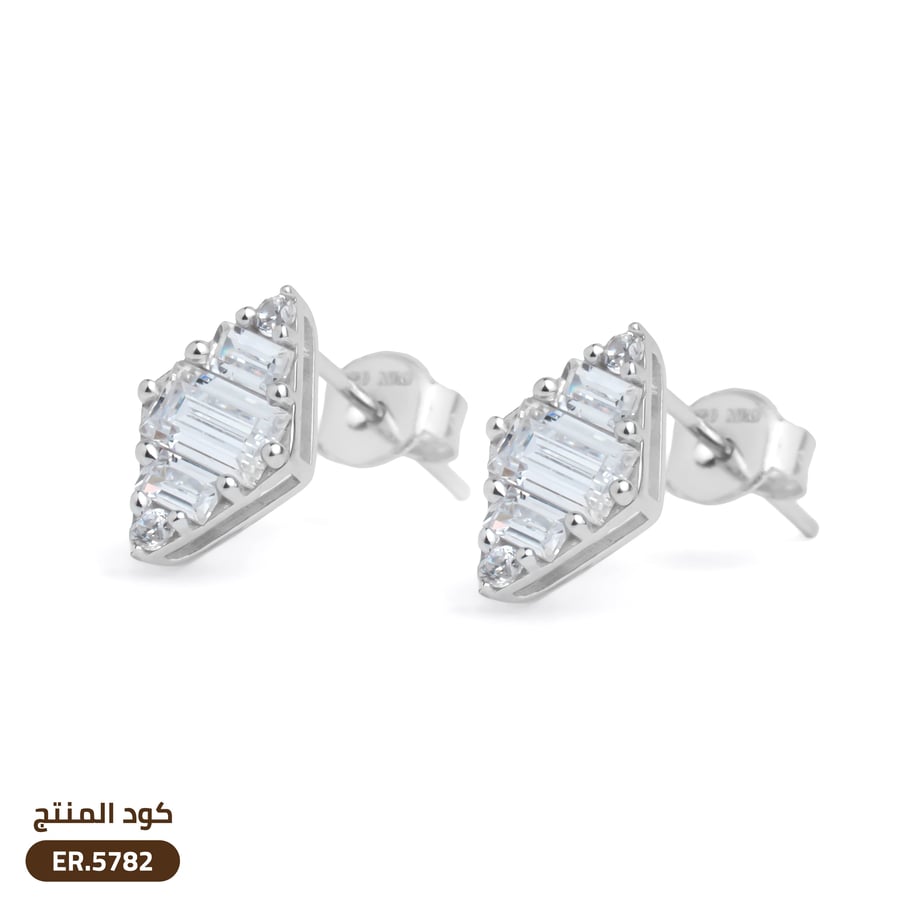 حلق ذهب عيار 18 (ER18-5782)