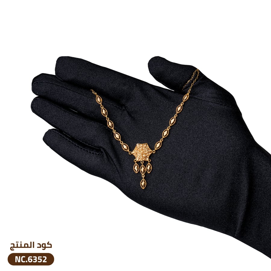 قلاده ذهب عيار 21 (NC.6352)