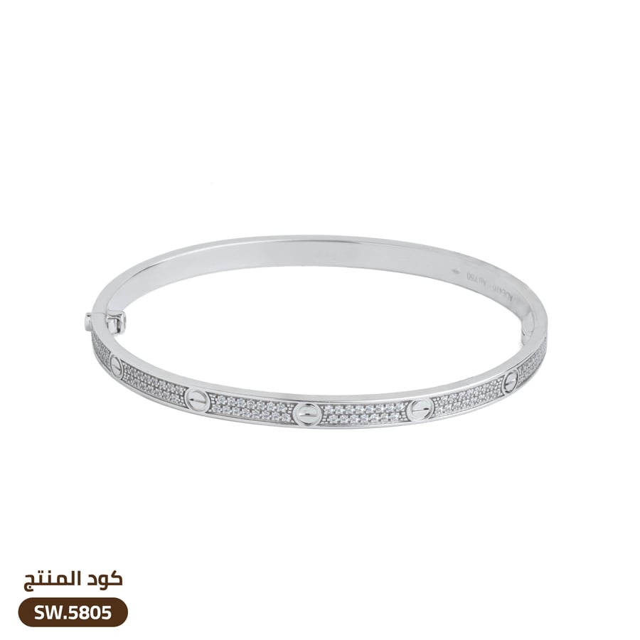أسوارة  ذهب عيار 18  (SW18-5805)