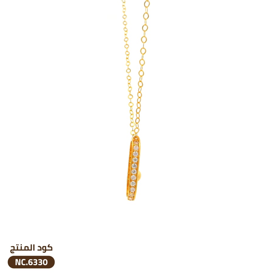 قلادة ميسكا ذهب عيار 21 (NC.6330)