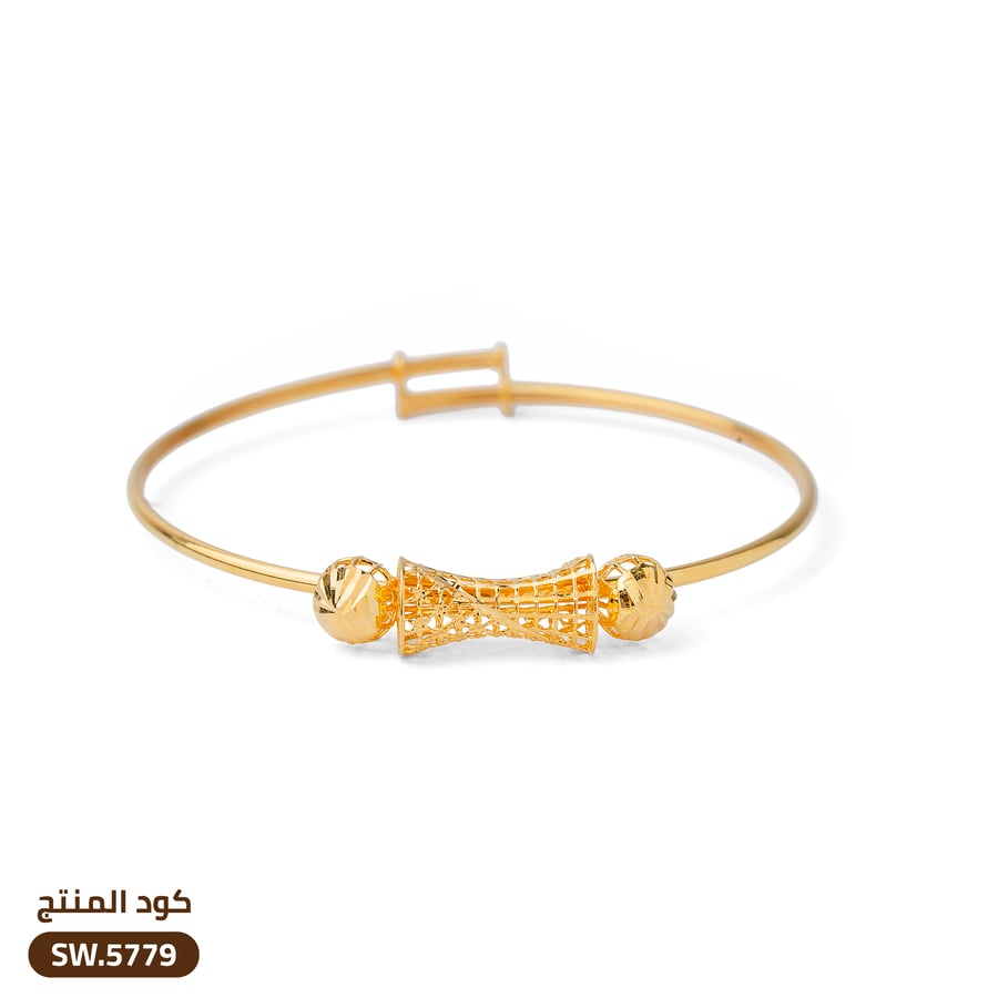 سوار أطفال ذهب عيار 21 (SW.5779)