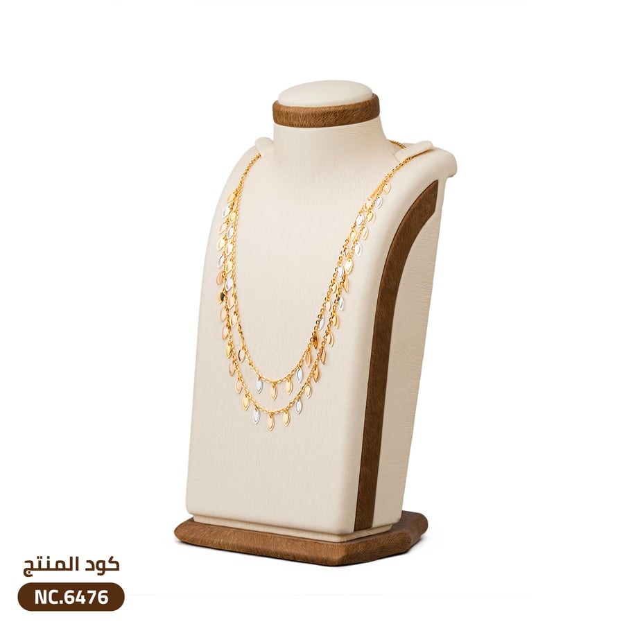 قلاده ذهب عيار 18 (NC.6476)
