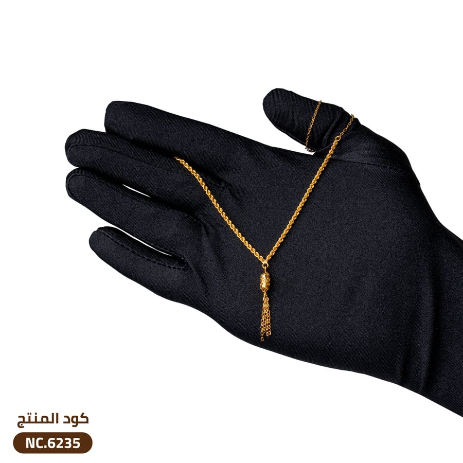 قلاده ذهب عيار 21 (NC.6235)
