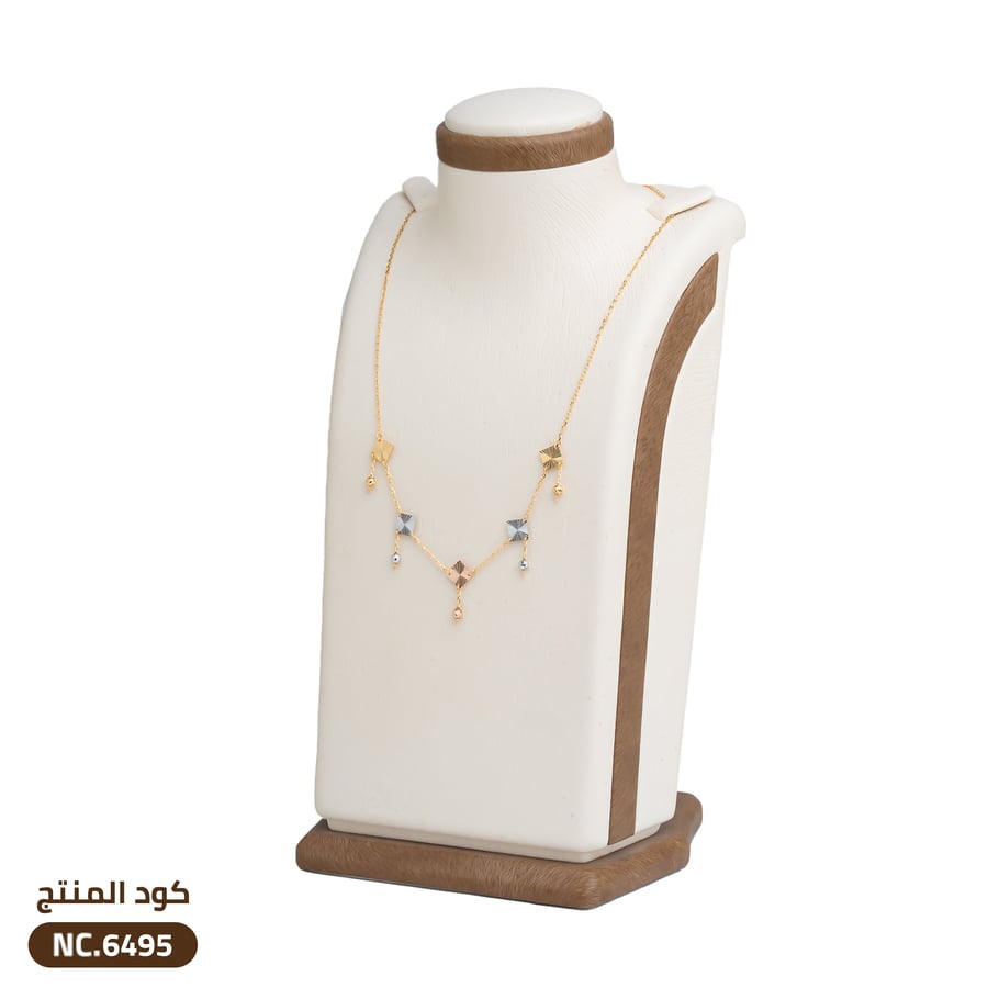 قلاده ذهب عيار 18 (NC.6495)
