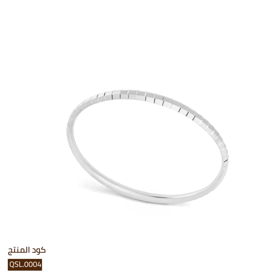 غوايش فضة عيار 925 نسائية بتصميم كلاسيك راقي