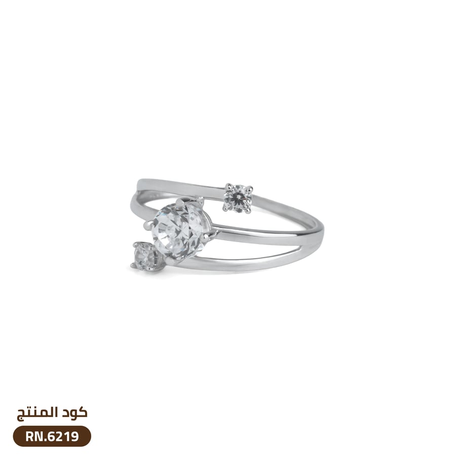 خاتم  ذهب عيار 18 (RN18-6219)