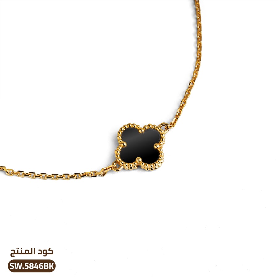 أسوارة ذهب عيار 18 (SW.5846BK)