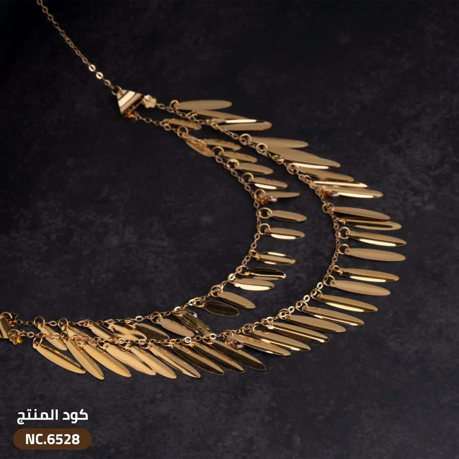قلاده ذهب عيار 21 (NC.6528)