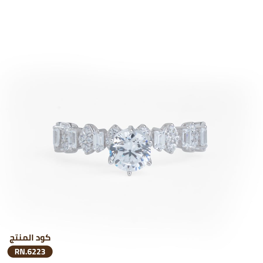 خاتم  ذهب عيار 18 (RN18-6223)
