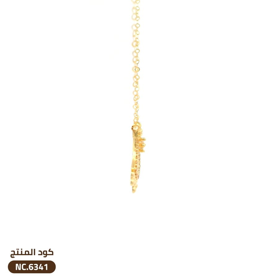 قلادة الثريا ذهب عيار 18 (NC.6341)