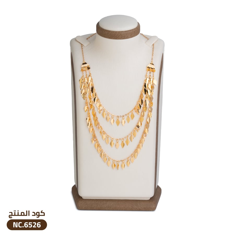 قلاده ذهب عيار 21 (NC.6526)