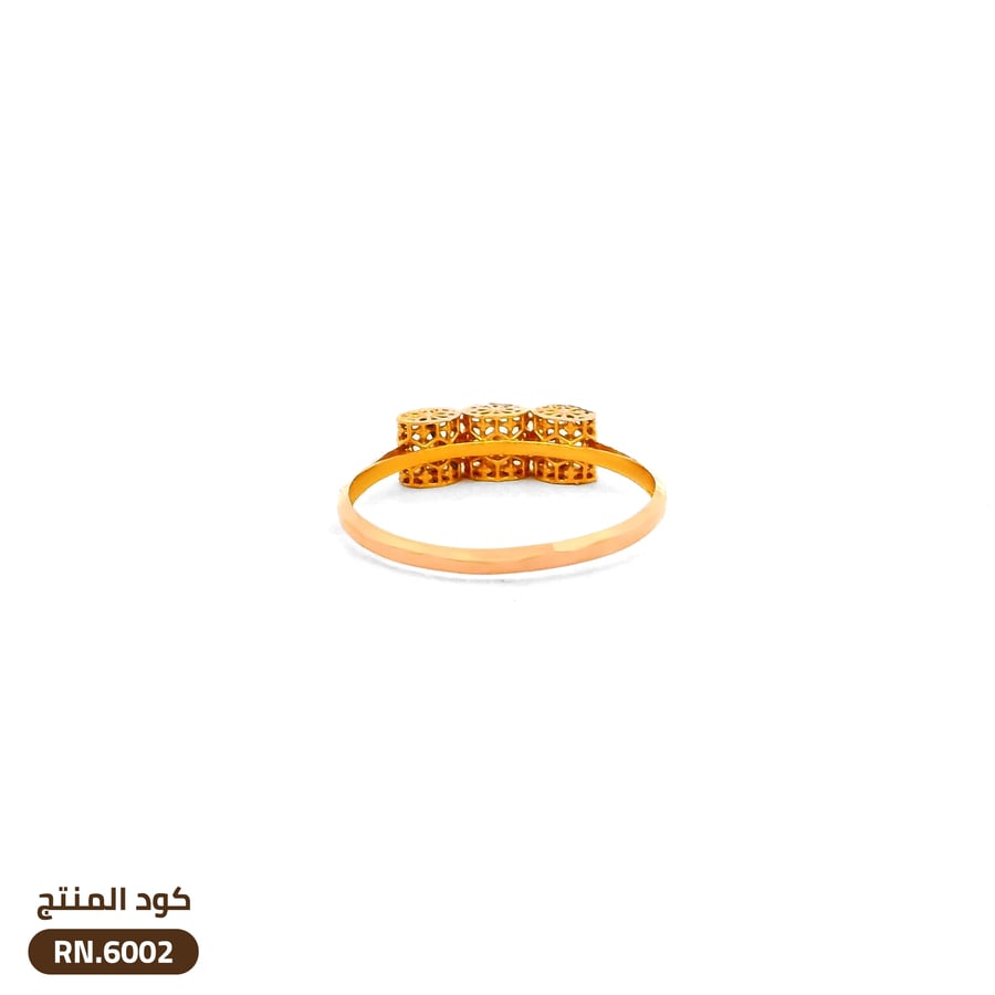خاتم شبكي ذهب عيار 21 (RN.6002)