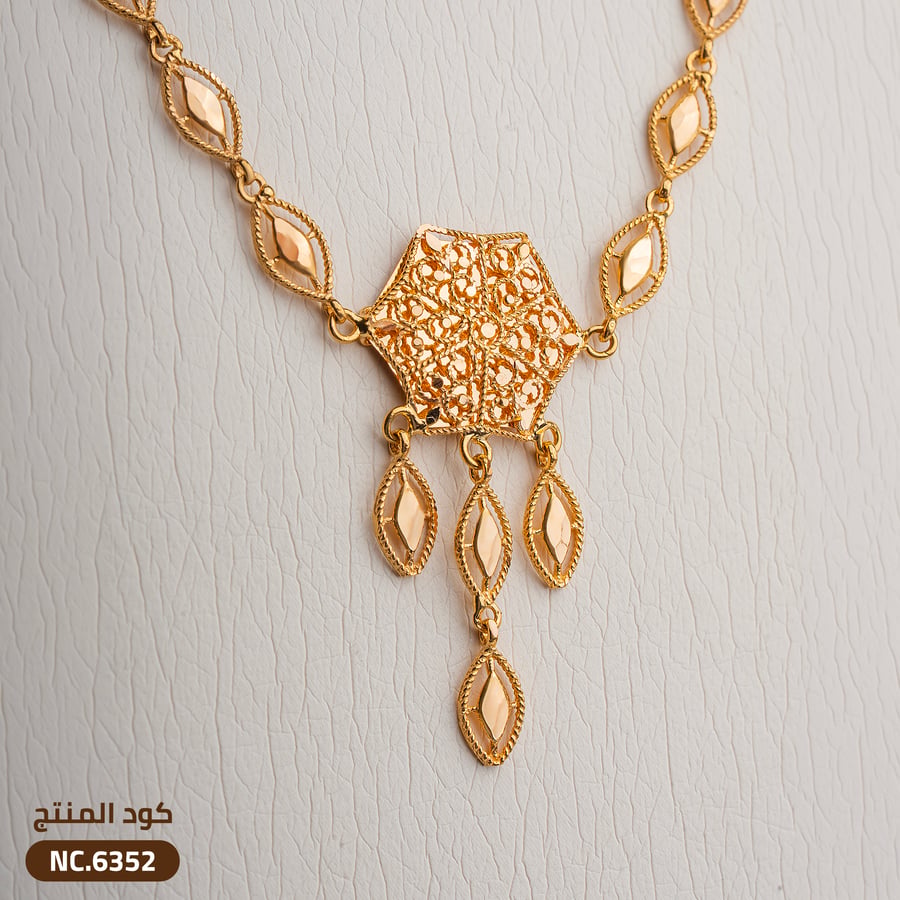 قلاده ذهب عيار 21 (NC.6352)