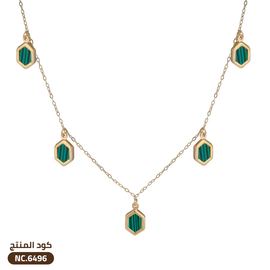 قلاده ذهب عيار 18 (NC.6496)
