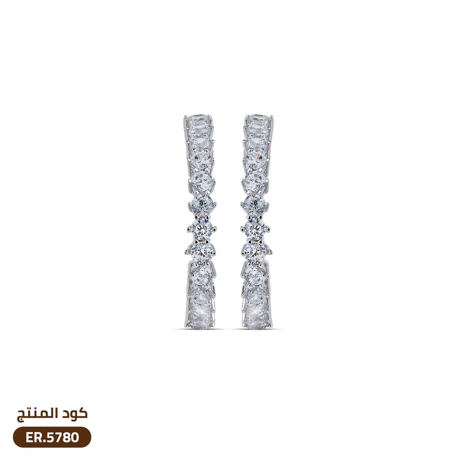 حلق ذهب عيار 18 (ER.5780)
