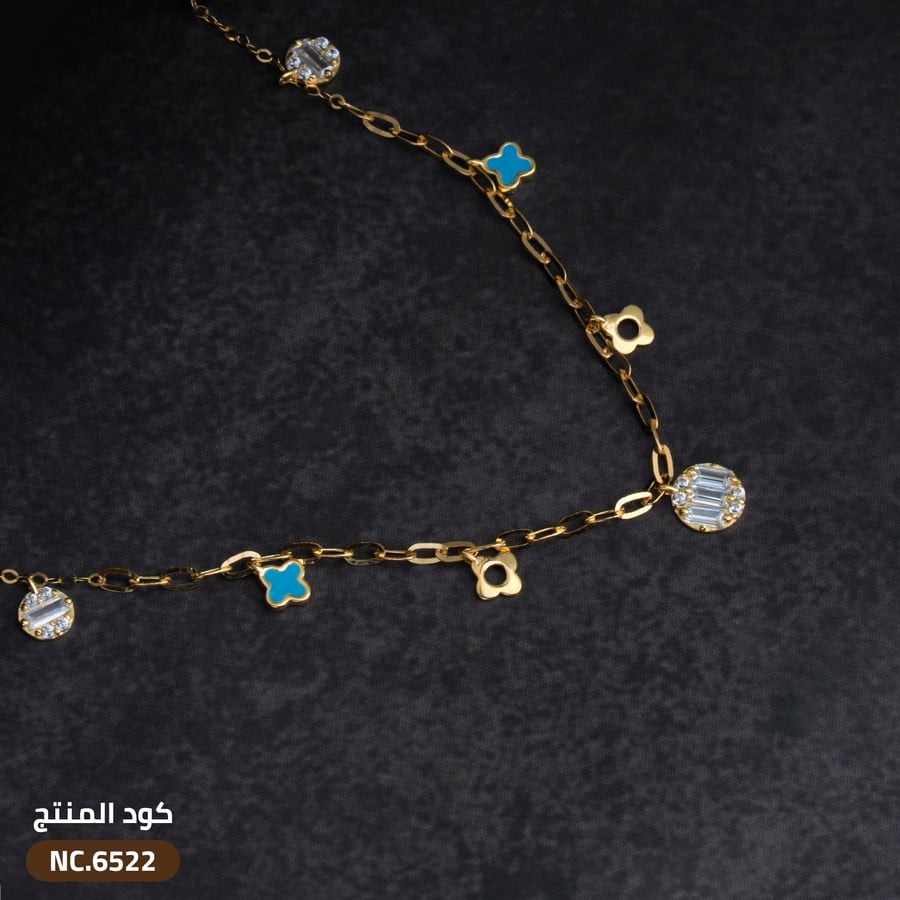 قلاده ذهب عيار 18(NC.6522)