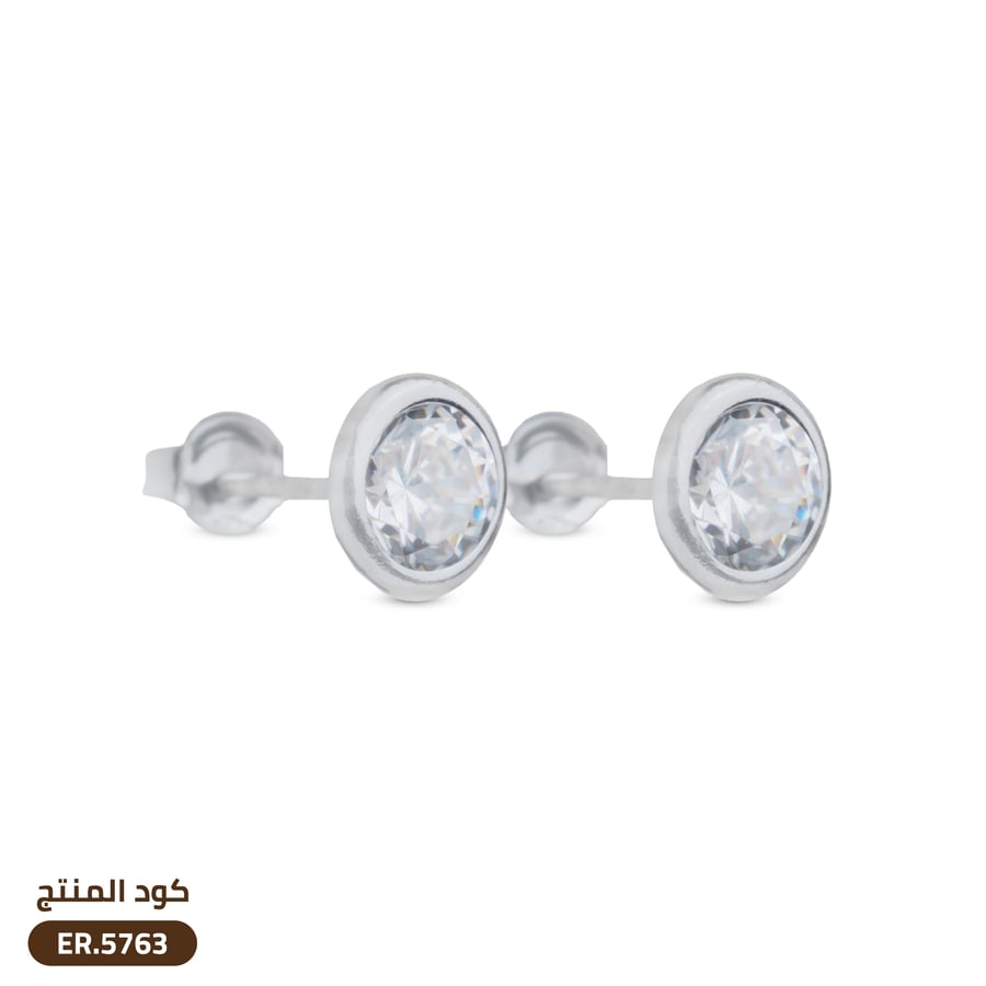 حلق ذهب عيار 18 (ER18-5763)