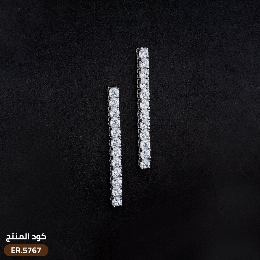 حلق ذهب عيار 18 (ER.5767)