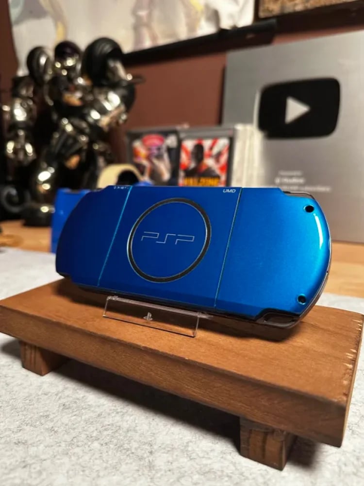 PSP 3000 الأزرق - جاهز للعب (توفير)