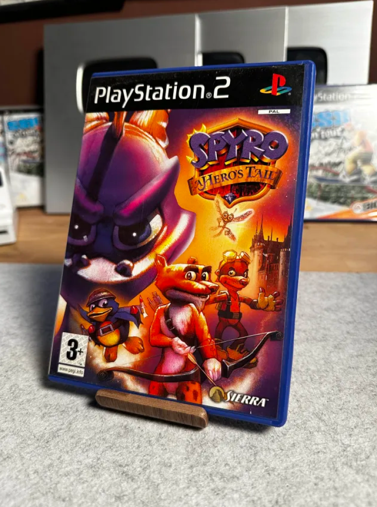 SPYRO A HEROS TAIL - PS2 -PAL