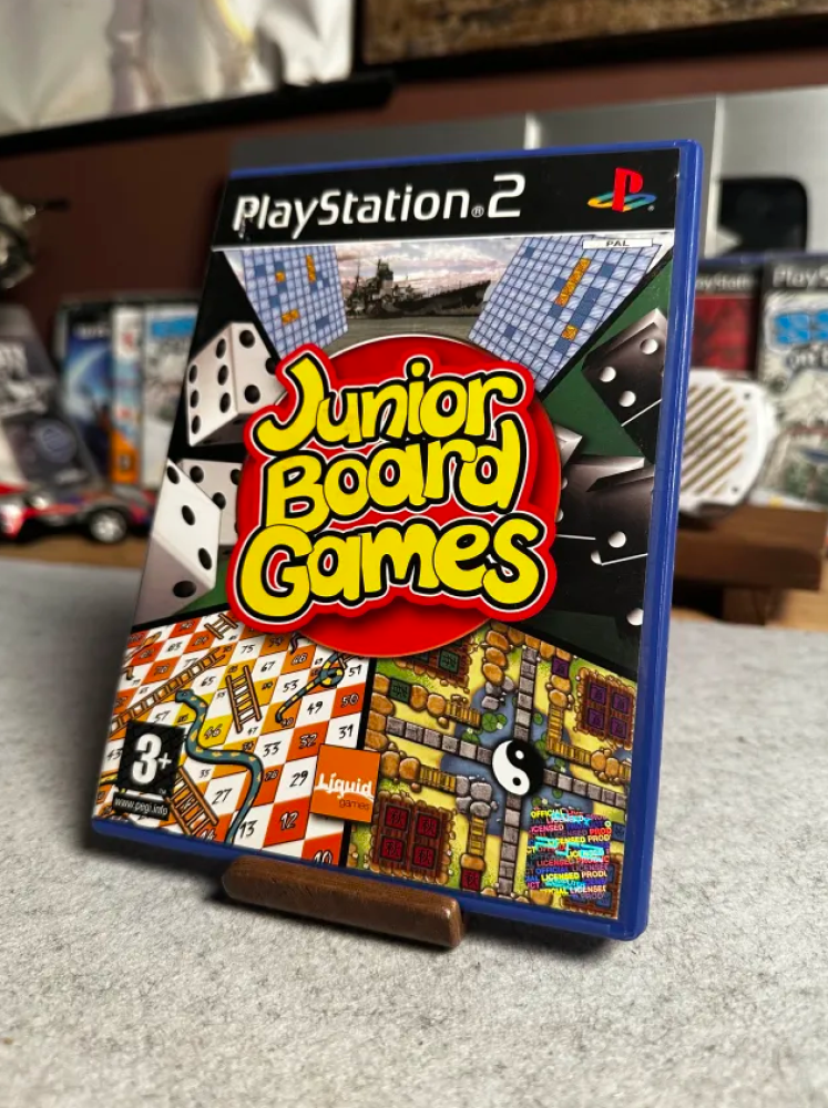JUNIOR BOARD GAMES - PS2 -PAL