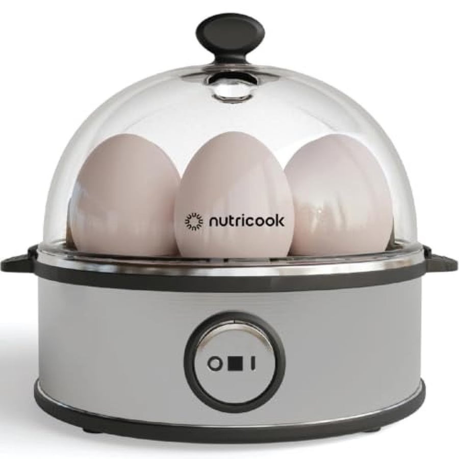 جهاز سلق البيض السريع NutriCook – سعة تصل إلى 7 بيضات