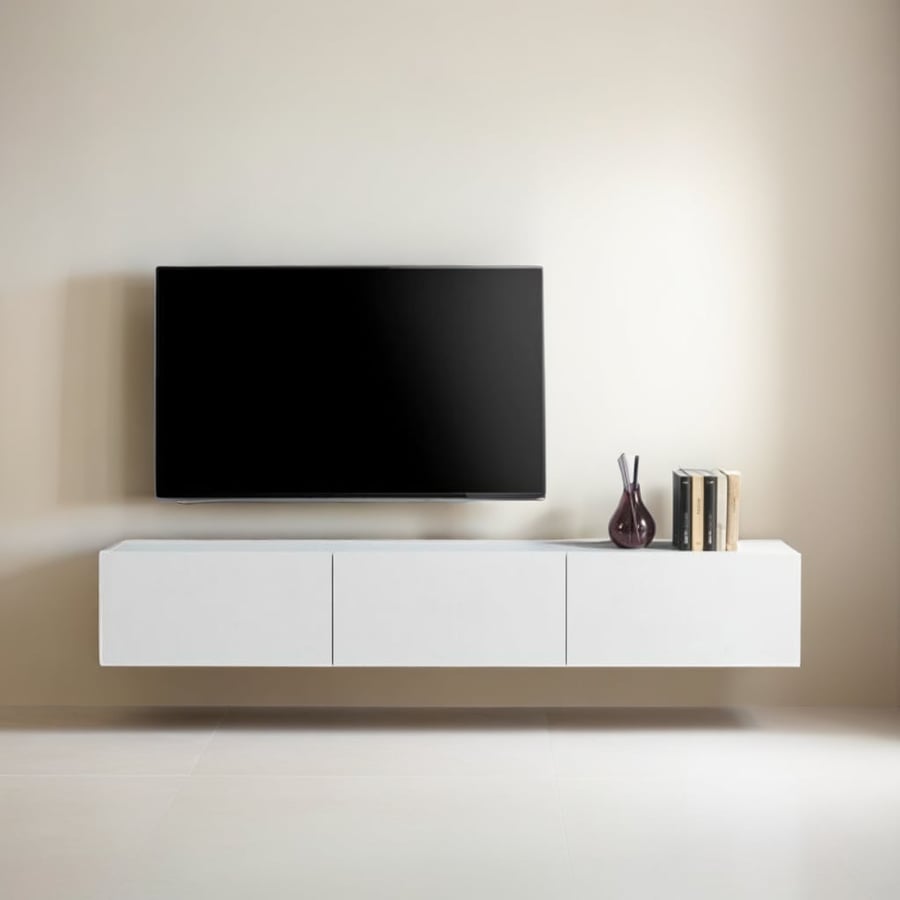Wall-mounted TV holder Wintec Cover - white