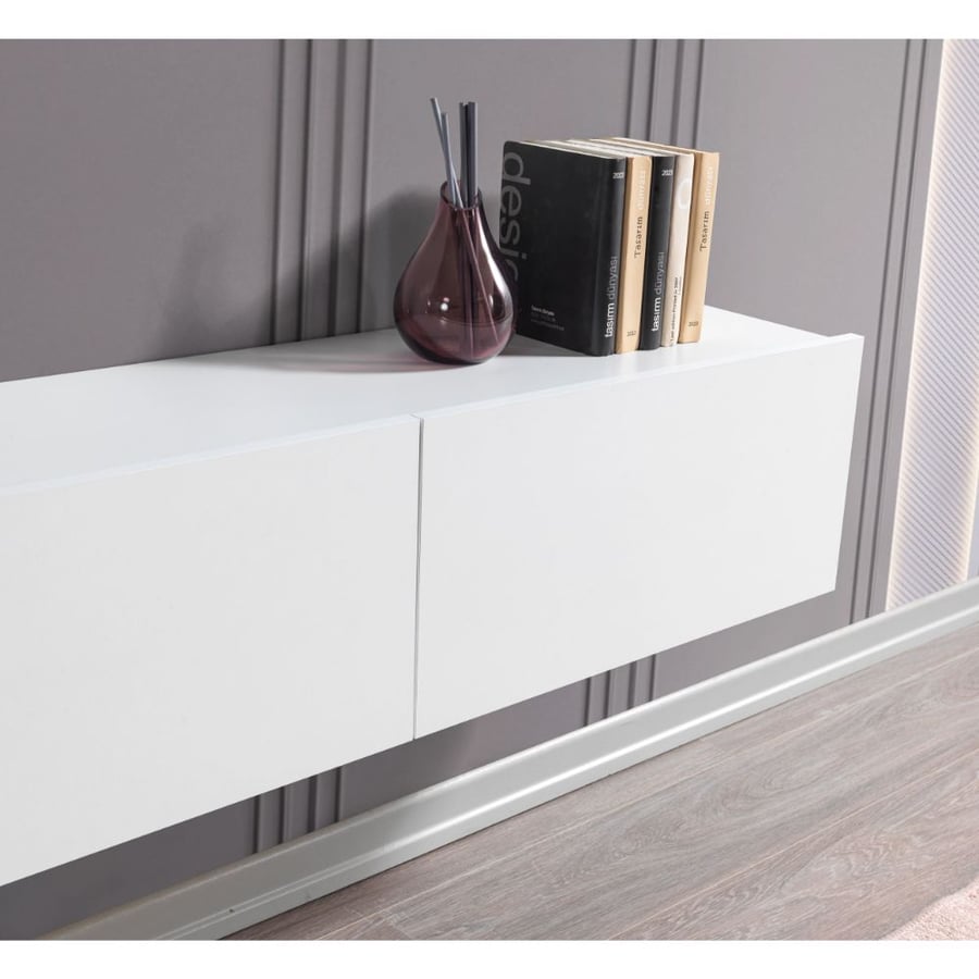 Wall-mounted TV holder Wintec Cover - white