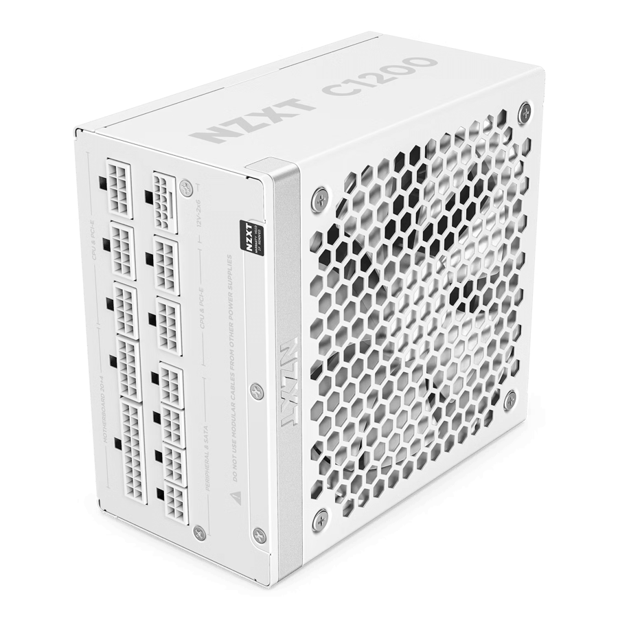 NZXT P.Supply 1200W 80+ GOLD UK WHITE