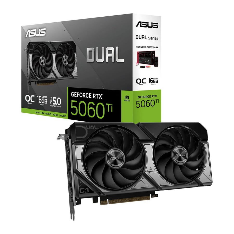 ASUS Dual GeForce RTX 5060 Ti 16GB