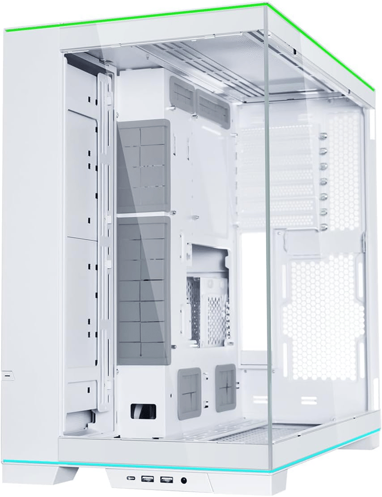 LIAN LI 011 DYNAMIC EVO RGB WHITE - INFIBYTE