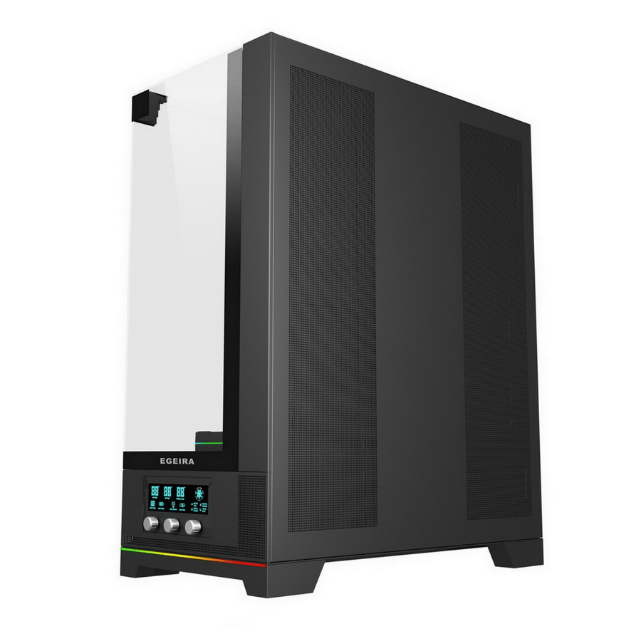 Egeira Commander Black 8 fans - INFIBYTE