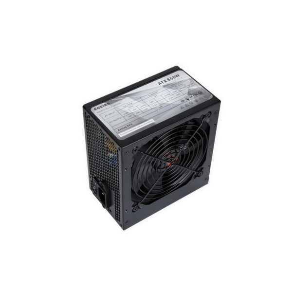 Egeira P.Supply 650W 650-A 12CM BLACK مزود طاقة