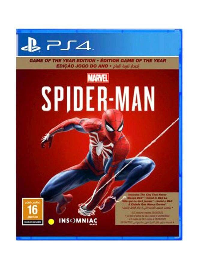 Marvel Spider Man - playstation 4 PS4 - INFIBYTE