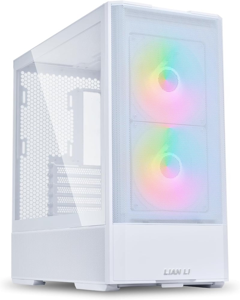LIAN LI LANCOOL 207RX WHITE - INFIBYTE
