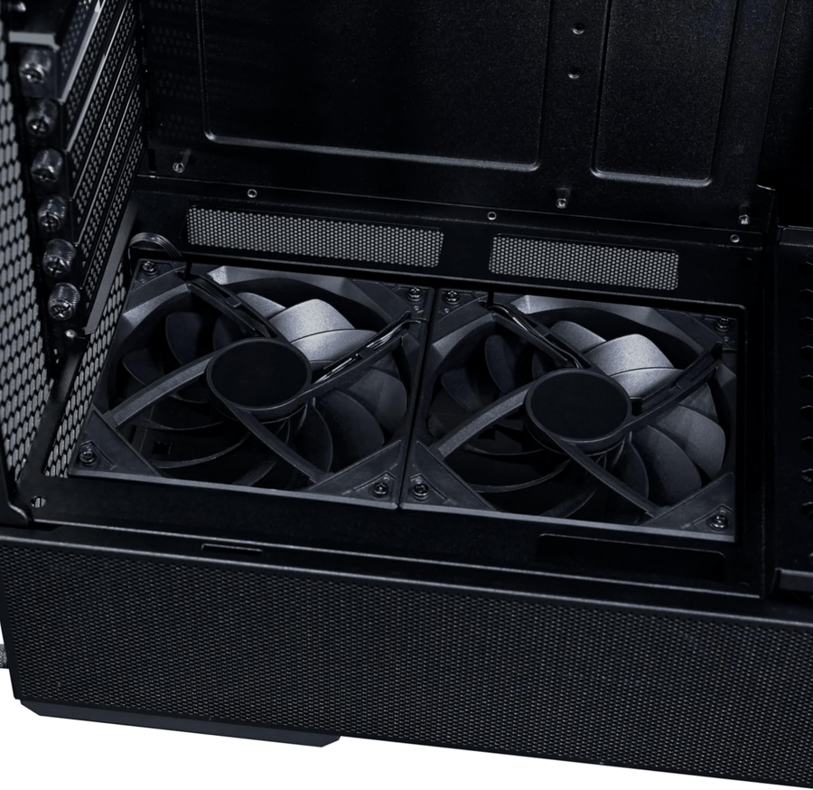 LIAN LI LANCOOL 207 DIGITAL BLACK - INFIBYTE