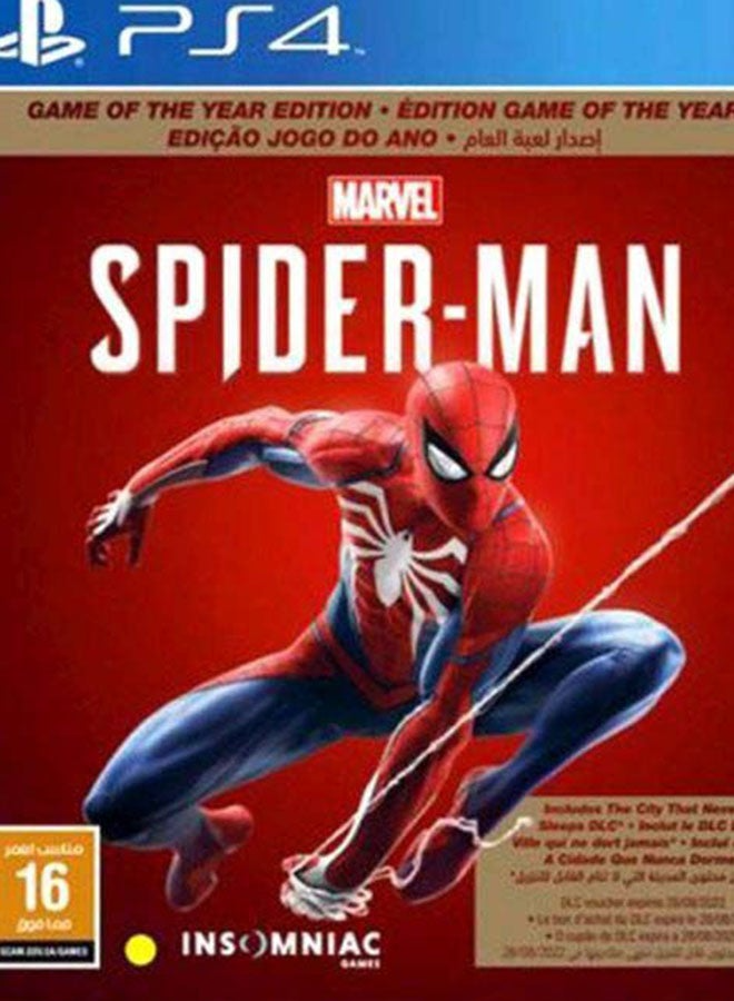 Marvel Spider Man - playstation 4 PS4 -INFIBYTE