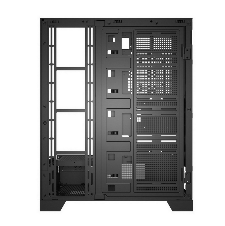 Egeira Commander Black 8 fans - INFIBYTE