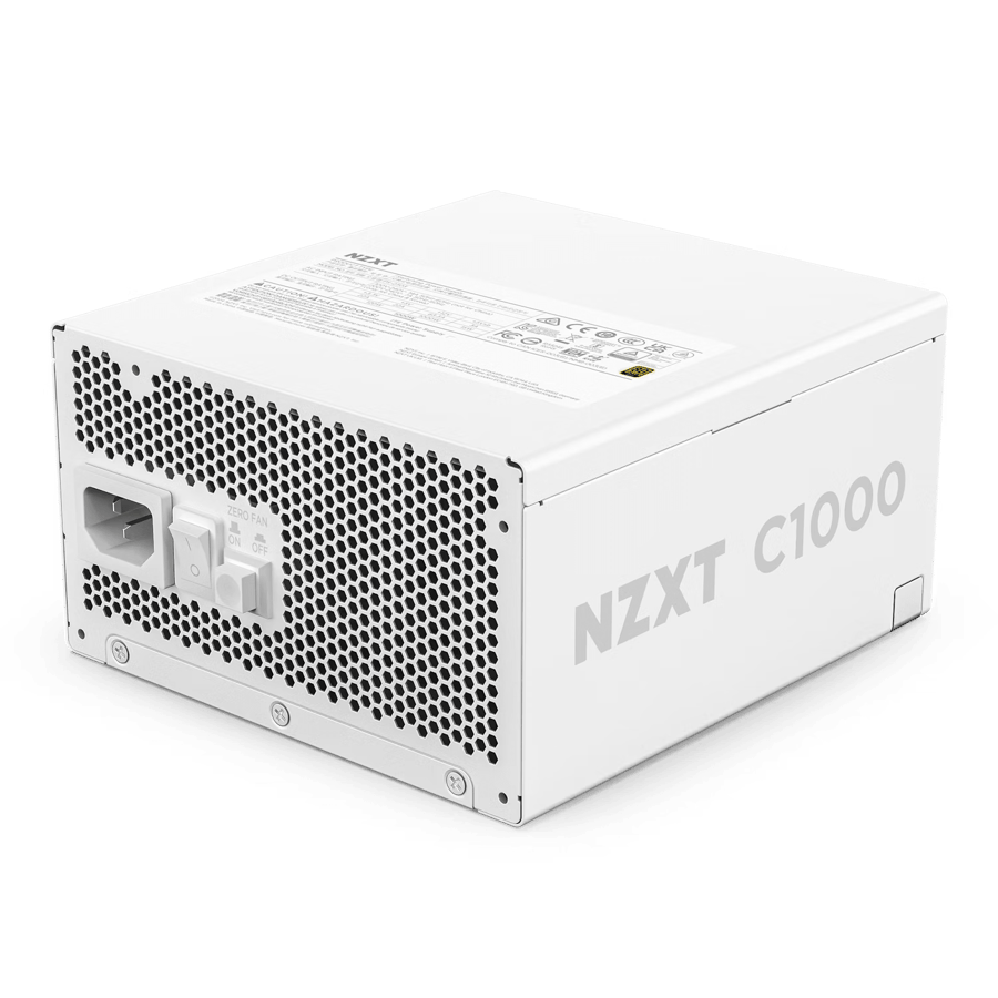 NZXT P.Supply 1000W 80+ GOLD UK WHITE