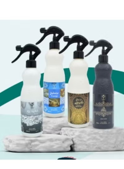 Set of 4 home fresheners, 500 ml