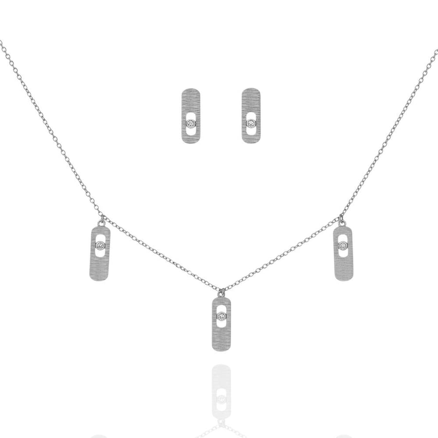 طقم شوكر زركون كوتير T003