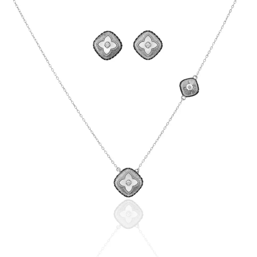 طقم ناعم زركون كوتير L002